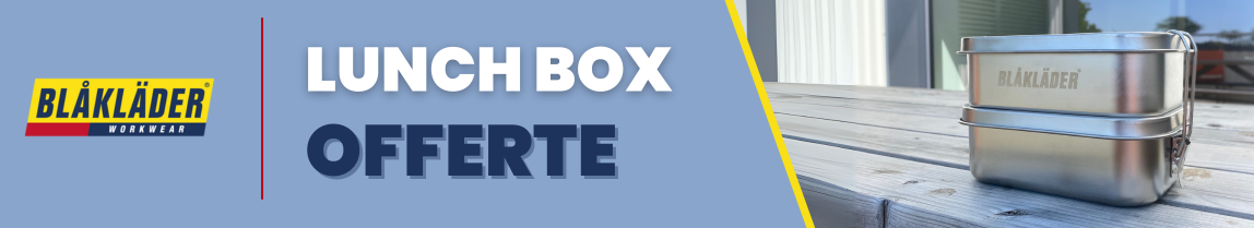 Lunch box offerte pour l'achat d'un short ou pantalon Blaklader